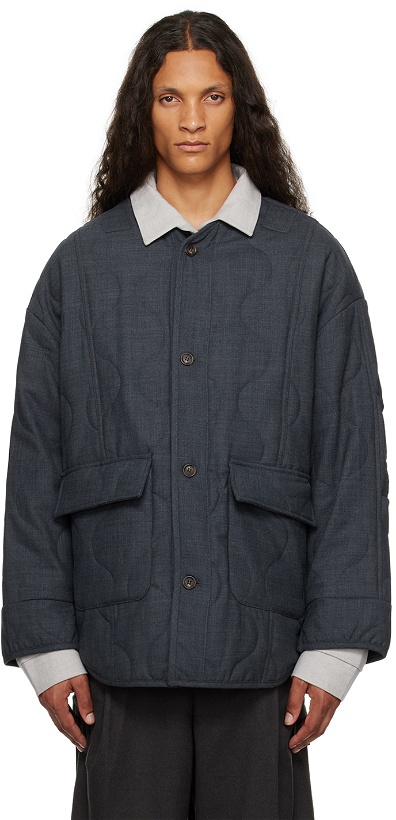 Photo: The Frankie Shop Gray Ted Jacket