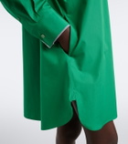 Loewe Double L cotton poplin shirt dress