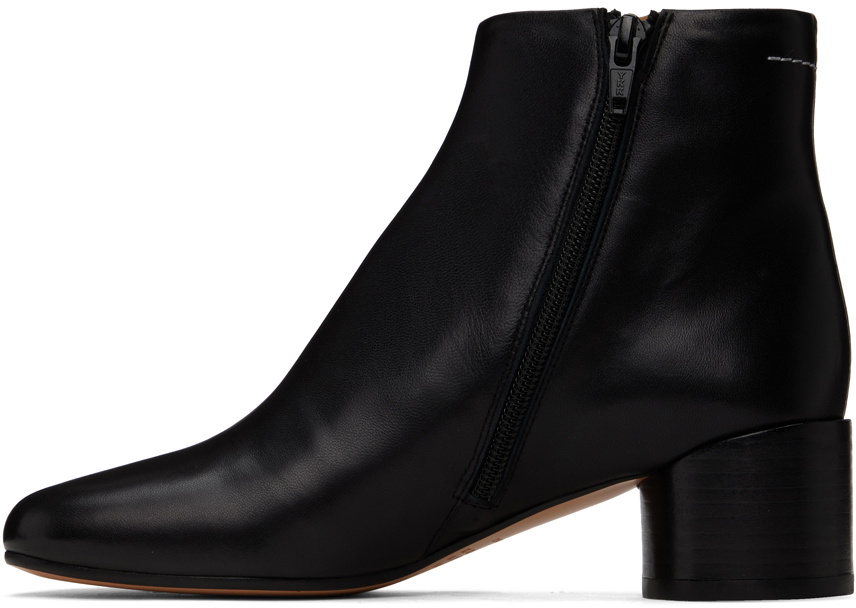 Mm6 maison margiela discount black anatomic ankle boots