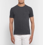 J.Crew - Slim-Fit Garment-Dyed Slub Cotton-Jersey T-Shirt - Men - Charcoal