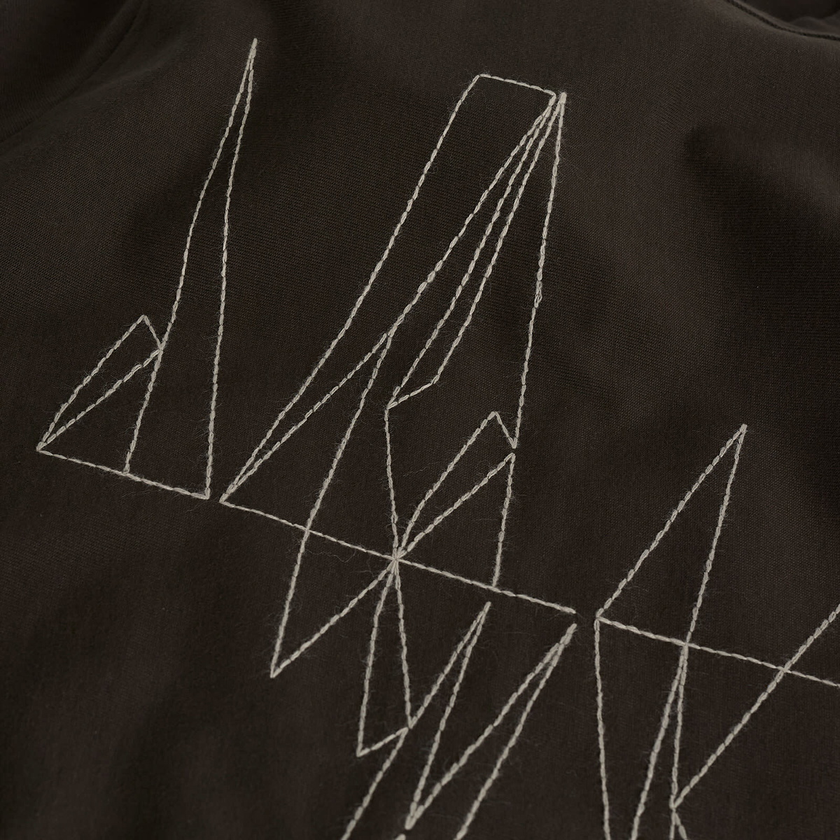 Rick Owens x Moncler Jumbo Short Sleeve T-Shirt in Dark Dust