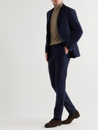 Canali - Slim-Fit Wool Suit Trousers - Blue