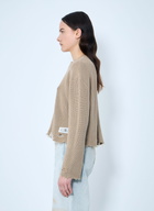 MM6 Maison Margiela Distressed Knit Sweater