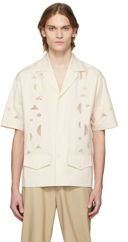 Photo: Nanushka Beige Naz Shirt