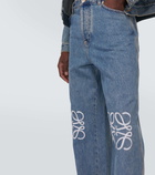 Loewe Anagram straight jeans