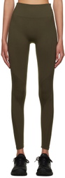 Max Mara Leisure Khaki Pirenei Leggings