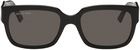 Balenciaga Black Square Sunglasses