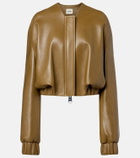 Khaite Cordan leather jacket