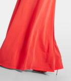 Christopher Esber Embellished jersey maxi skirt