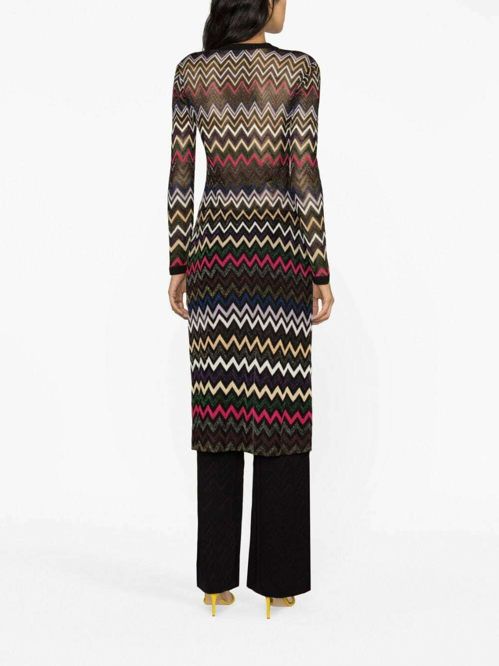 Missoni Cardigan in lana con motivo zig zag MV9520-W0087
