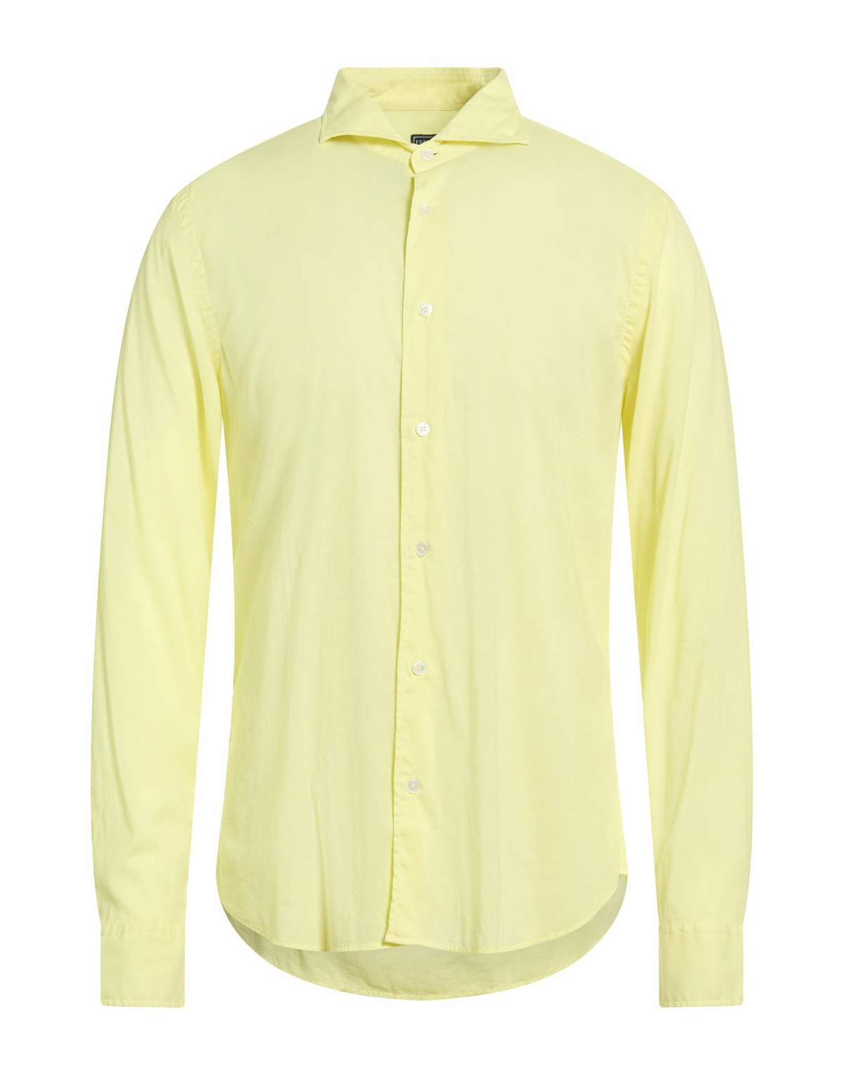 Fedeli Mens Shirt in Yellow