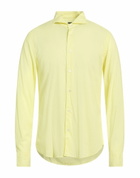 Fedeli Mens Shirt in Yellow