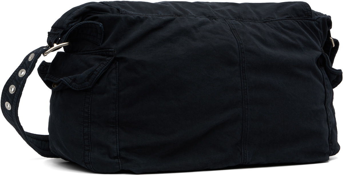 ERL Black Twill Cargo Bag