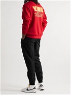 Y,IWO - Logo-Print Cotton-Jersey Sweatshirt - Red