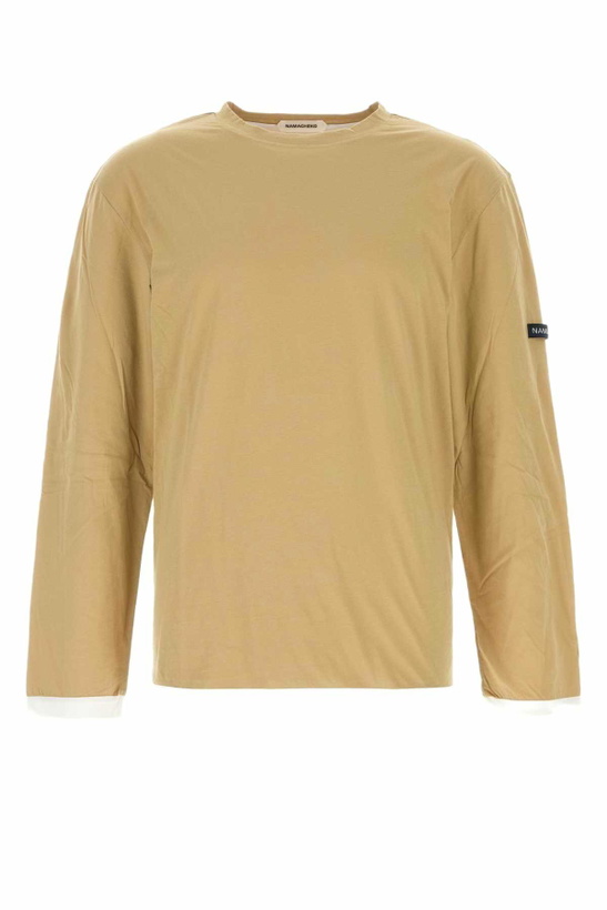 Photo: Namacheko Beige Cotton T-shirt