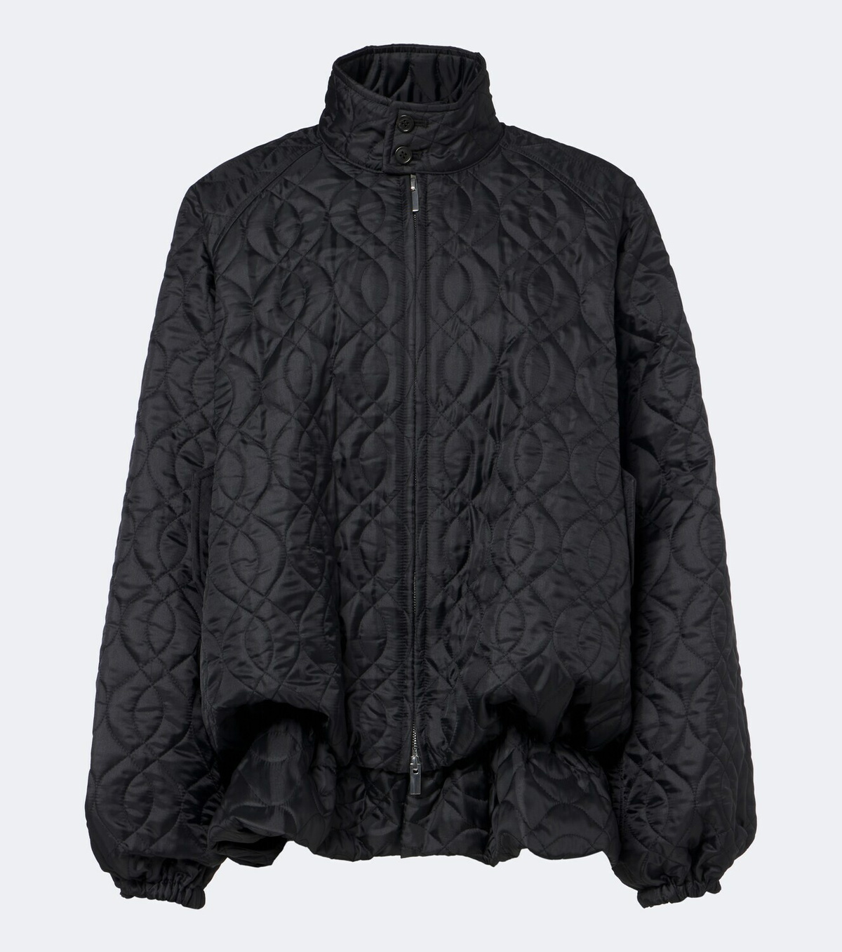 Noir Kei Ninomiya Gathered quilted jacket