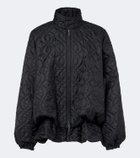 Noir Kei Ninomiya Gathered quilted jacket
