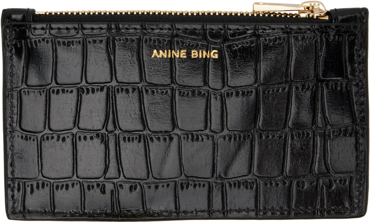 Photo: ANINE BING Black Lucky Card Holder