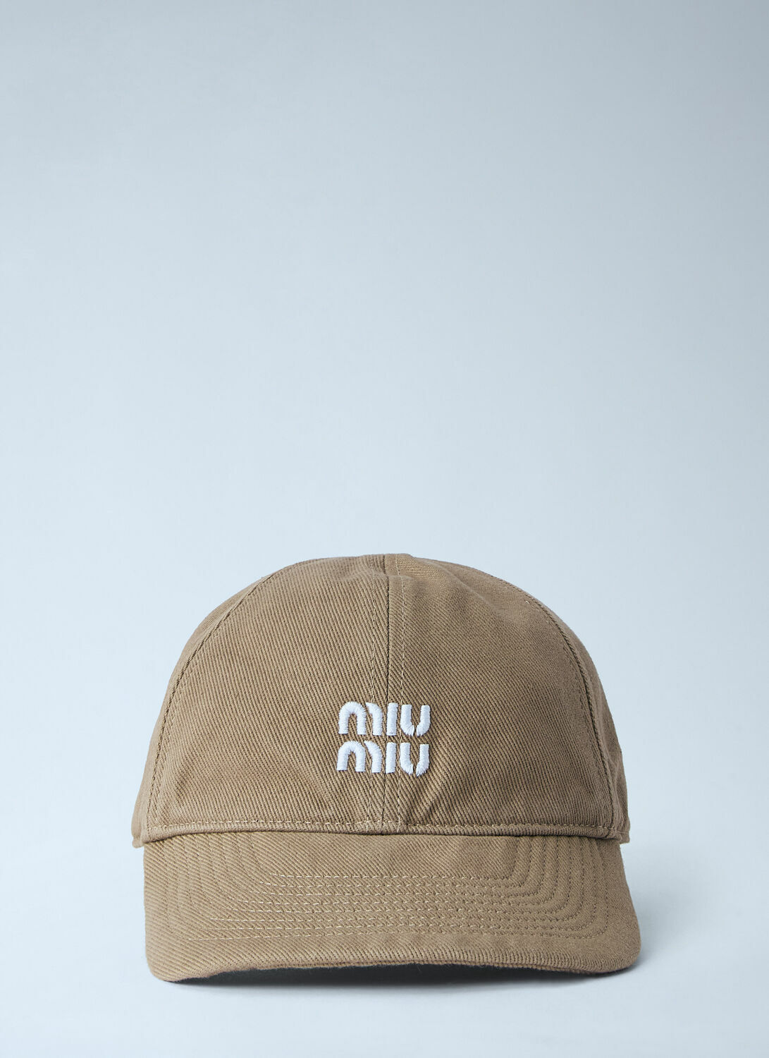 Miu Miu Embroidered Logo Cap