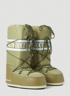 High Snow Boots in Green