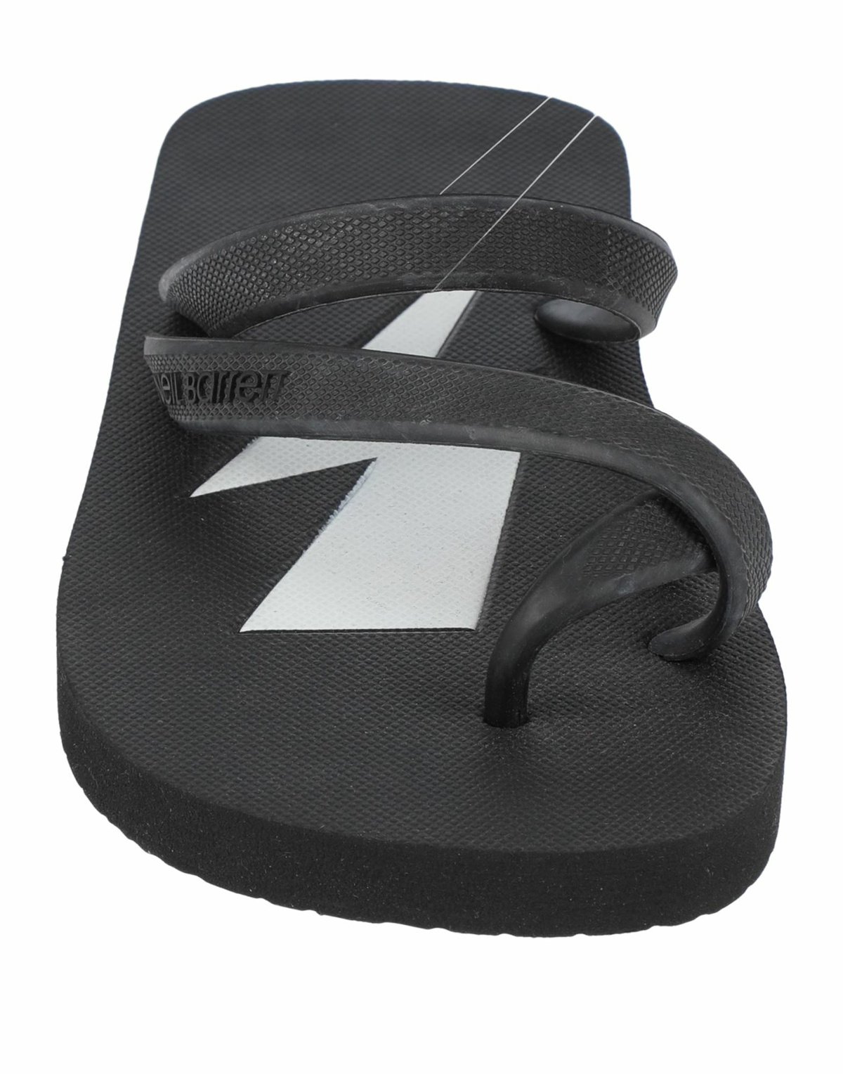 Neil Barrett Womens Thong sandal in Black