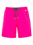 MC2 Saint Barth Man Lightweight Fabric Fluo Pink Swim Shorts Lighting Pantone | Pantone® Special Edition