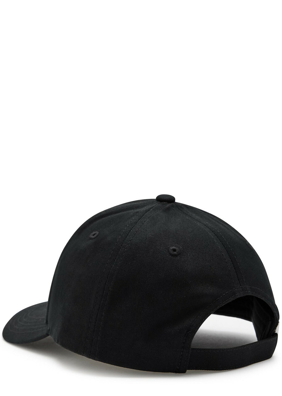 Boss Seth Logo-embroidered Twill cap - Black - One Size