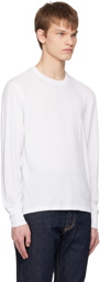 TOM FORD White Crewneck Long Sleeve T-Shirt