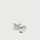 END. Signet Stud in Silver