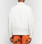 Helmut Lang - Logo-Print Shell Shirt Jacket - Men - White