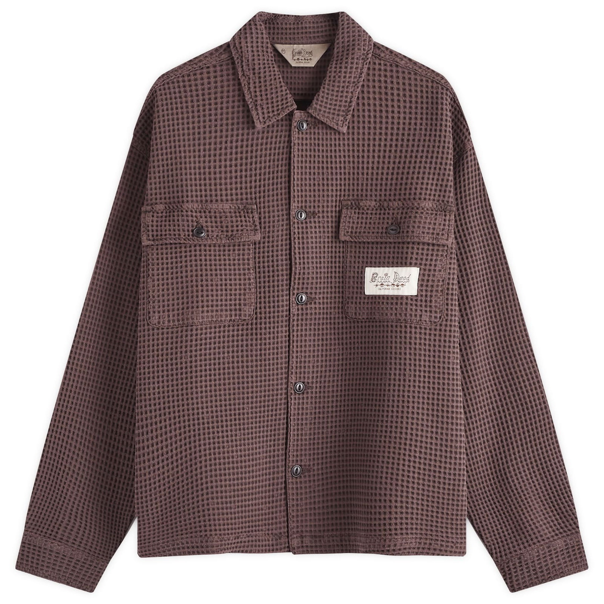 Brain Dead New Order Coaches Jacket White Brain Dead