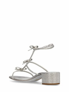 RENÉ CAOVILLA 40mm Satin & Crystal Sandals