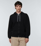 Brunello Cucinelli - Zip-up cotton-blend hoodie