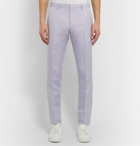 Paul Smith - Soho Slim-Fit Cotton and Silk-Blend Suit Trousers - Purple