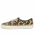 Vans LX Authentic 44 Pony Hair Sneaker in Marshmallow/Leopard