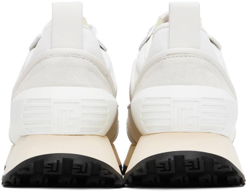 balmain white sneakers womens