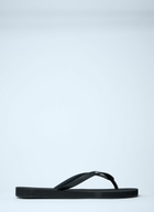 Balenciaga Logo Motif Flip Flops