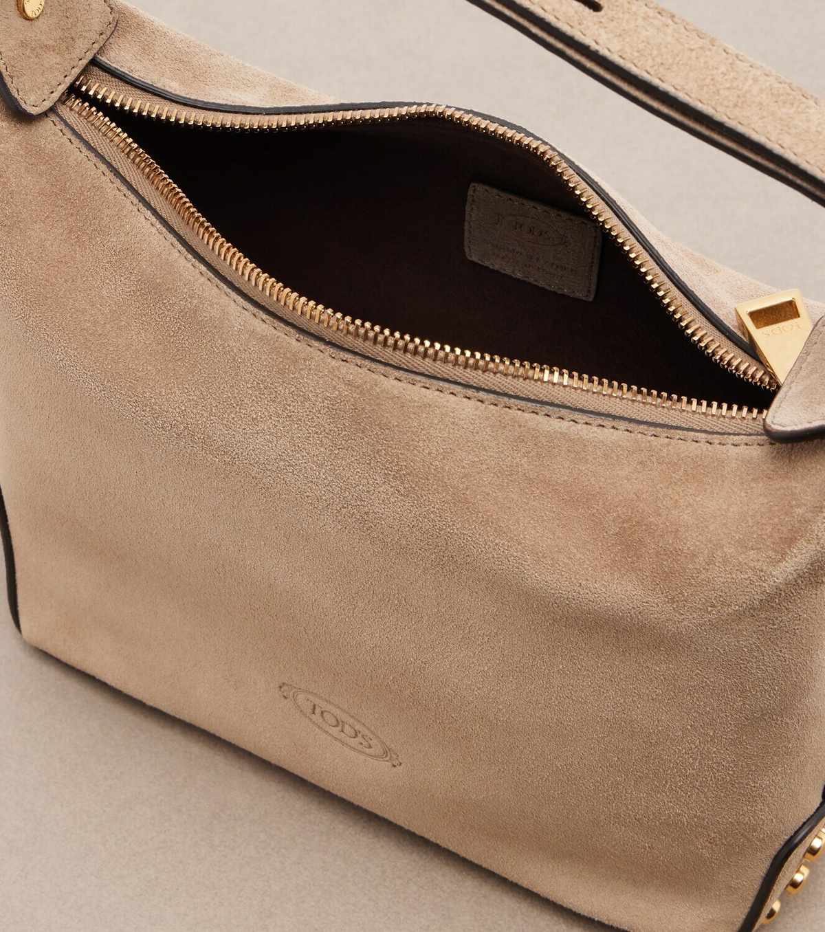 Tod's Sacca Mini suede shoulder bag