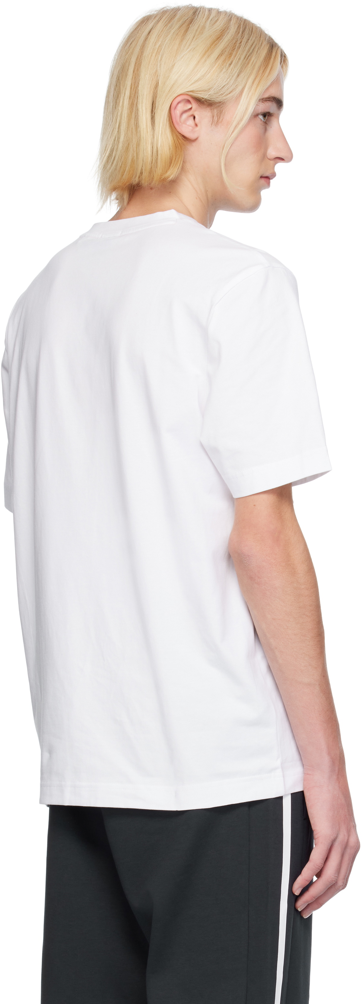BOSS White Relaxed-Fit T-shirt