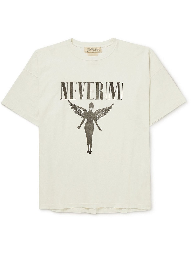 Photo: Remi Relief - Nirvana Printed Cotton-Jersey T-Shirt - Neutrals
