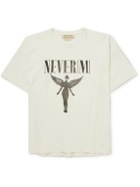 Remi Relief - Nirvana Printed Cotton-Jersey T-Shirt - Neutrals