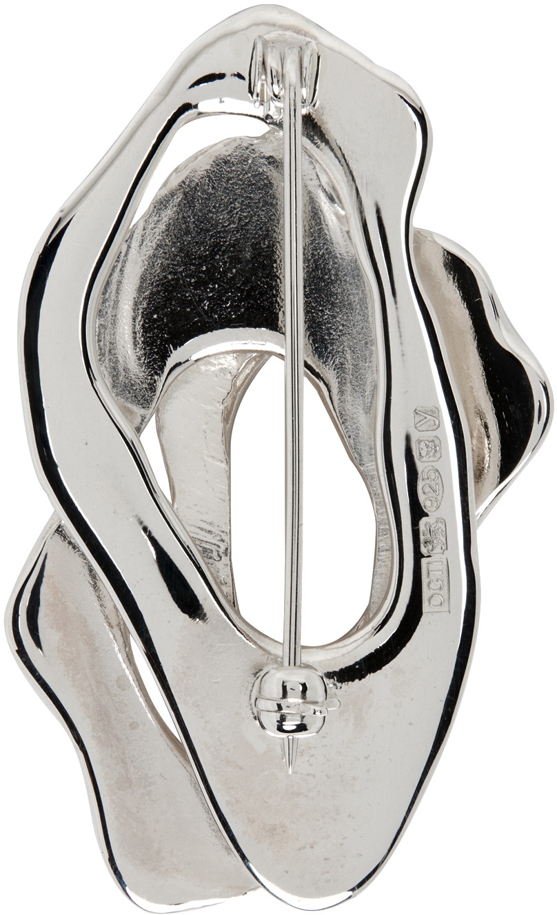 octi Silver Island Brooch