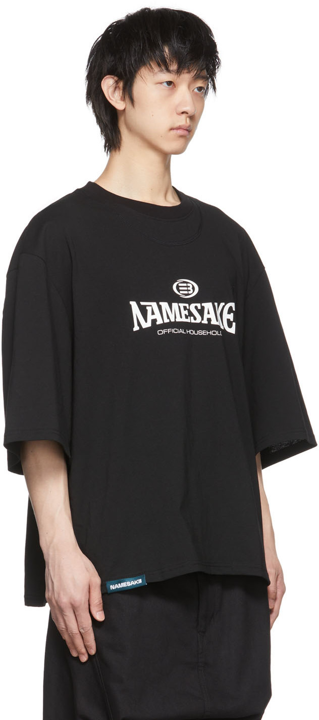 NAMESAKE Black Mayo T-Shirt NAMESAKE