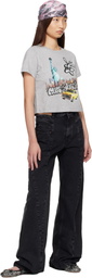 Marc Jacobs SSENSE Exclusive Gray 'The New York' City T-shirt