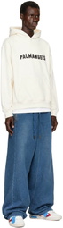 Palm Angels Off-White Palm Hills Regular Hoodie
