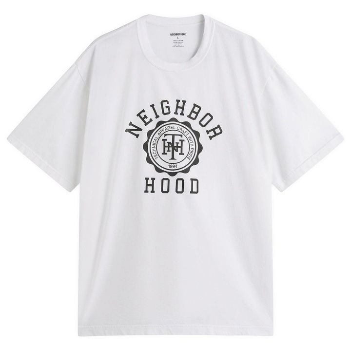 Photo: Neighborhood Men's SS-4 T-Shirt in White