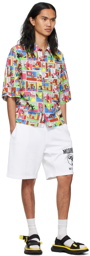 Moschino Multicolor Comics Shirt