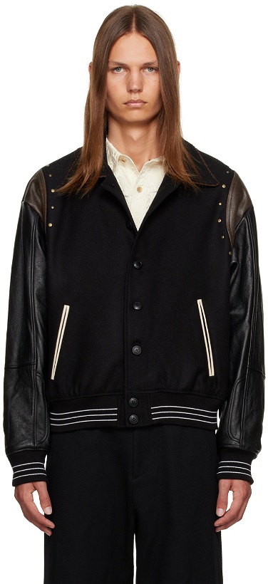 Photo: Andersson Bell Black Luster Leather Jacket