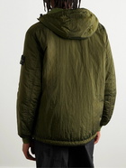 Stone Island - Logo-Appliquéd Nylon Metal Hooded Jacket - Green