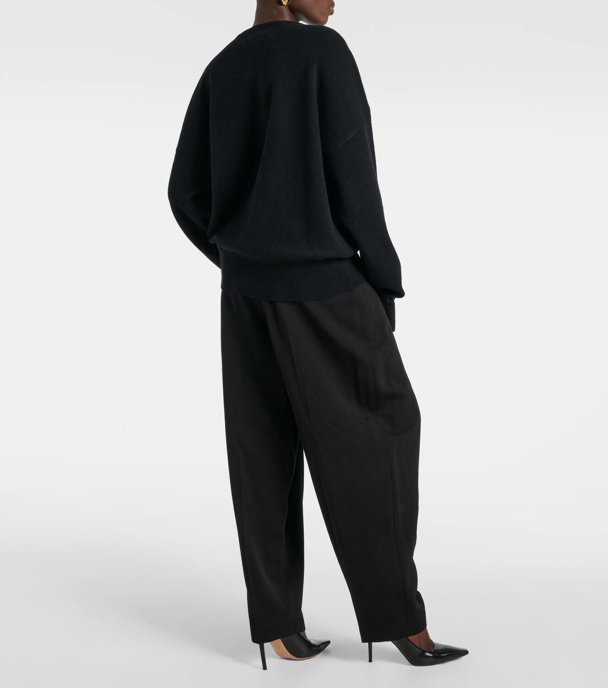 Extreme Cashmere N°355 Tes cashmere-blend sweater extreme cashmere